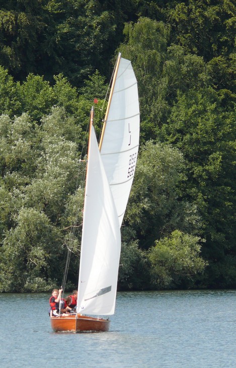 Christl auf der letzten Kreuz
